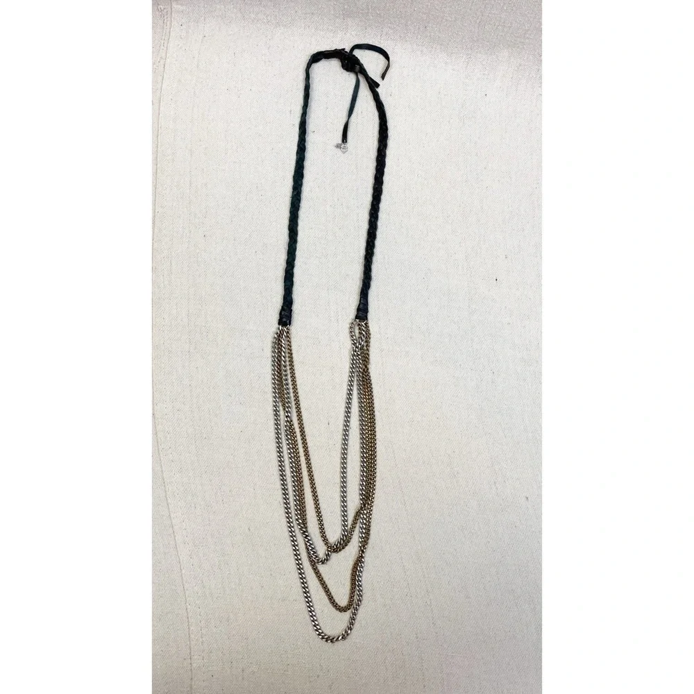 🍀Lucky Brand🍀 2 Tone Multi Chain Necklace